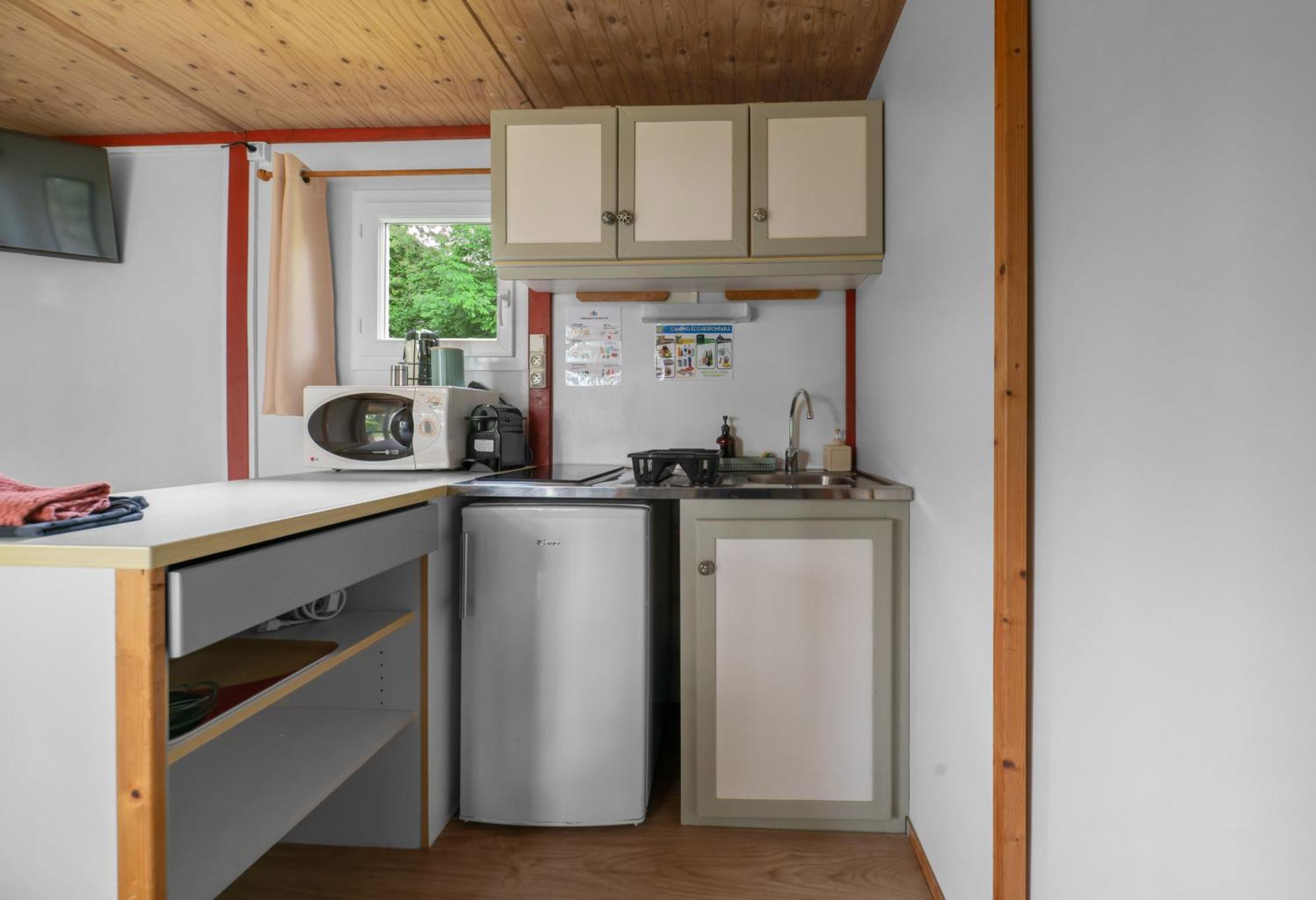 Camping Le Mont Libre - Cottage & Espace Nature - 加纳 外观 照片
