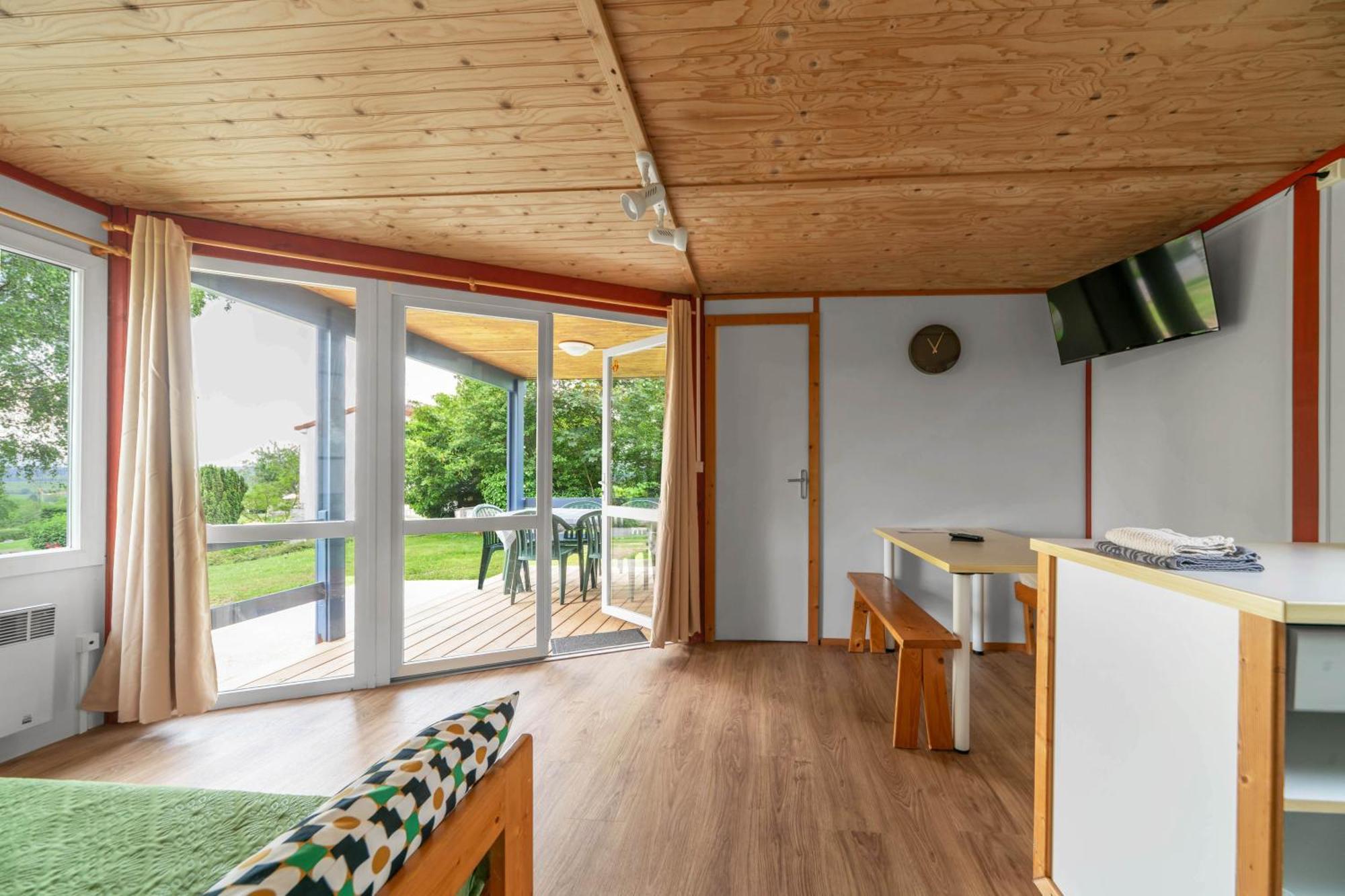Camping Le Mont Libre - Cottage & Espace Nature - 加纳 外观 照片