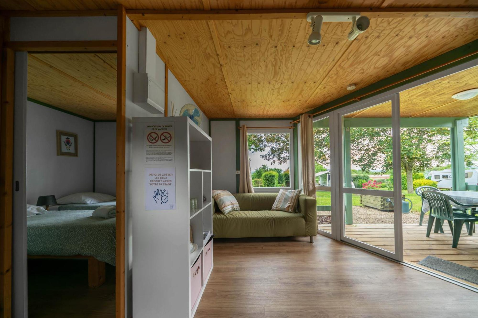 Camping Le Mont Libre - Cottage & Espace Nature - 加纳 外观 照片