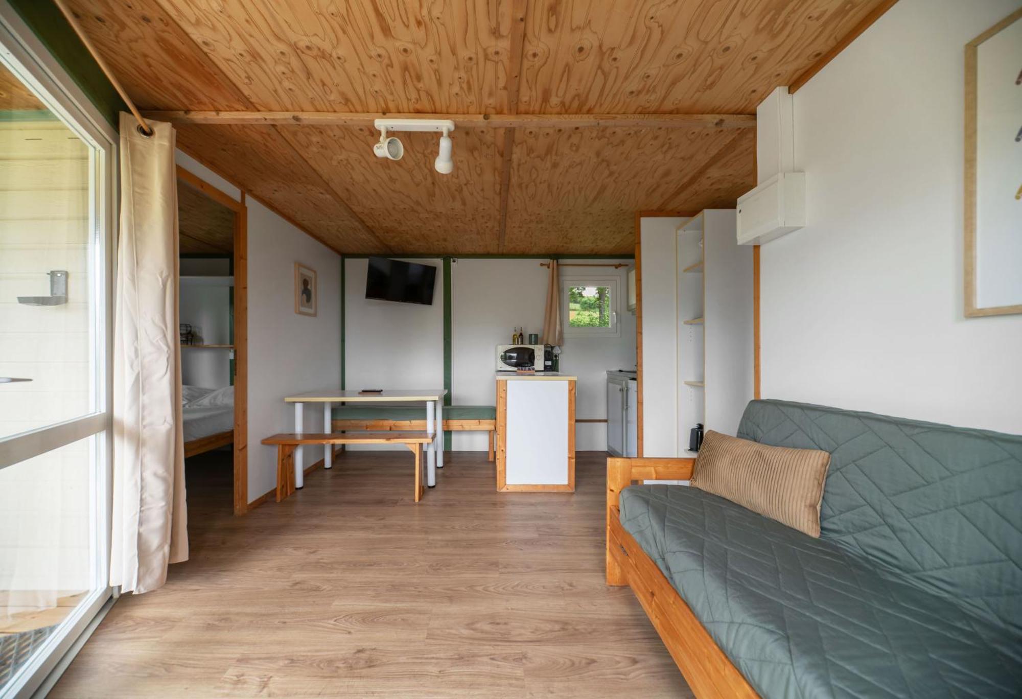 Camping Le Mont Libre - Cottage & Espace Nature - 加纳 外观 照片