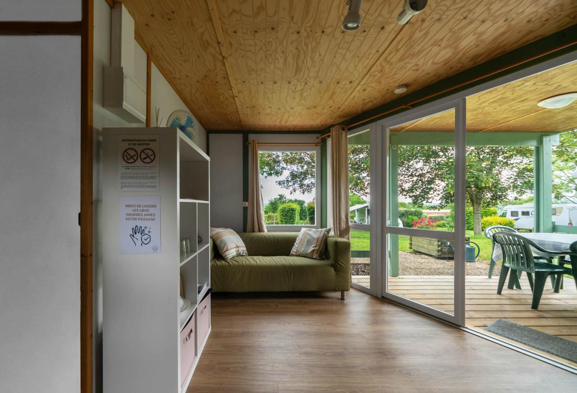 Camping Le Mont Libre - Cottage & Espace Nature - 加纳 外观 照片