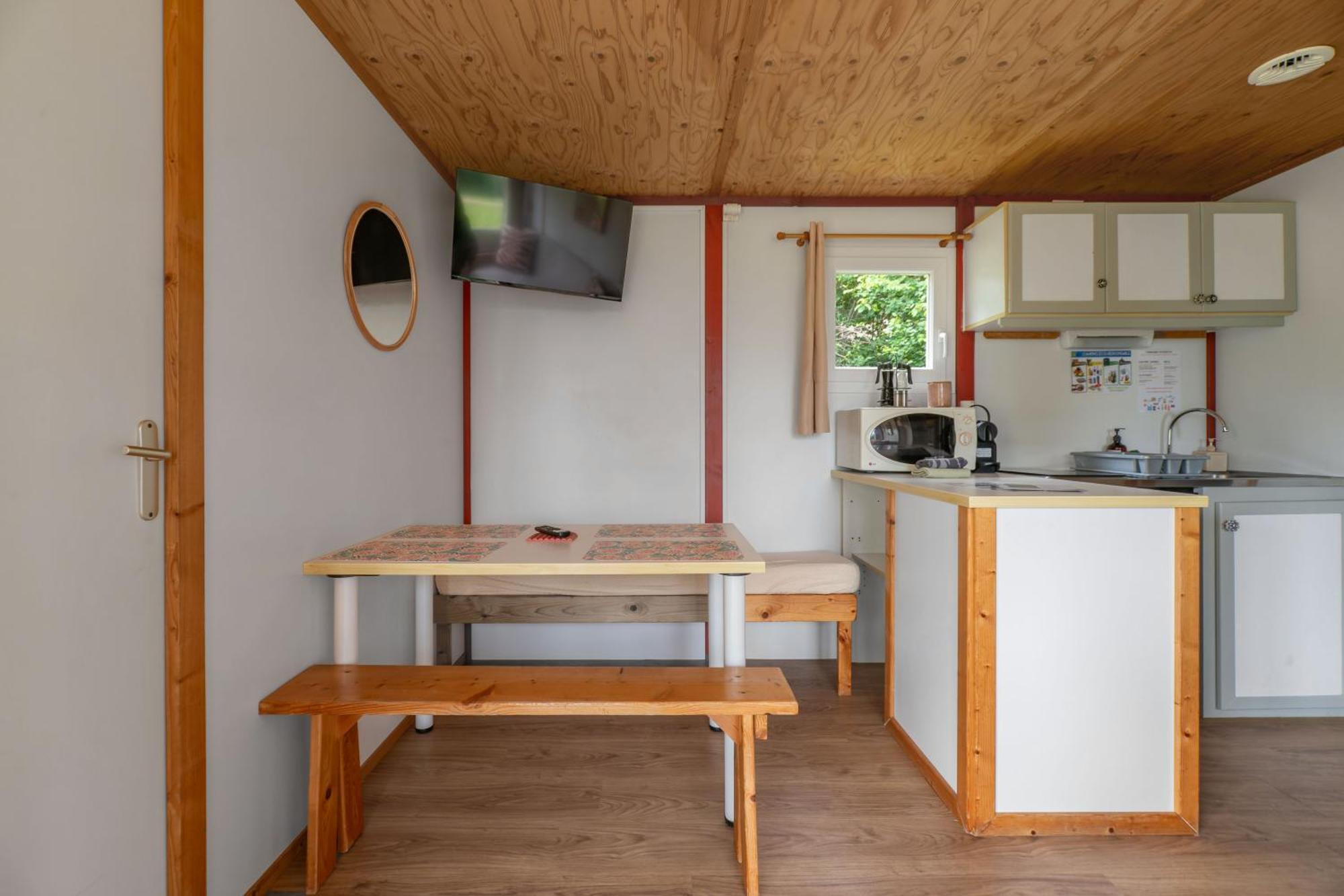 Camping Le Mont Libre - Cottage & Espace Nature - 加纳 外观 照片