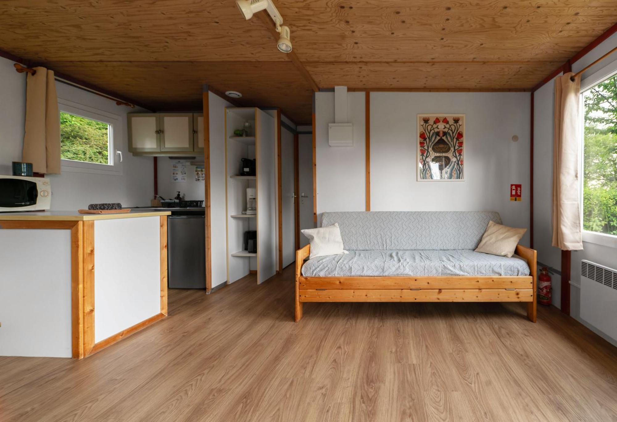 Camping Le Mont Libre - Cottage & Espace Nature - 加纳 外观 照片