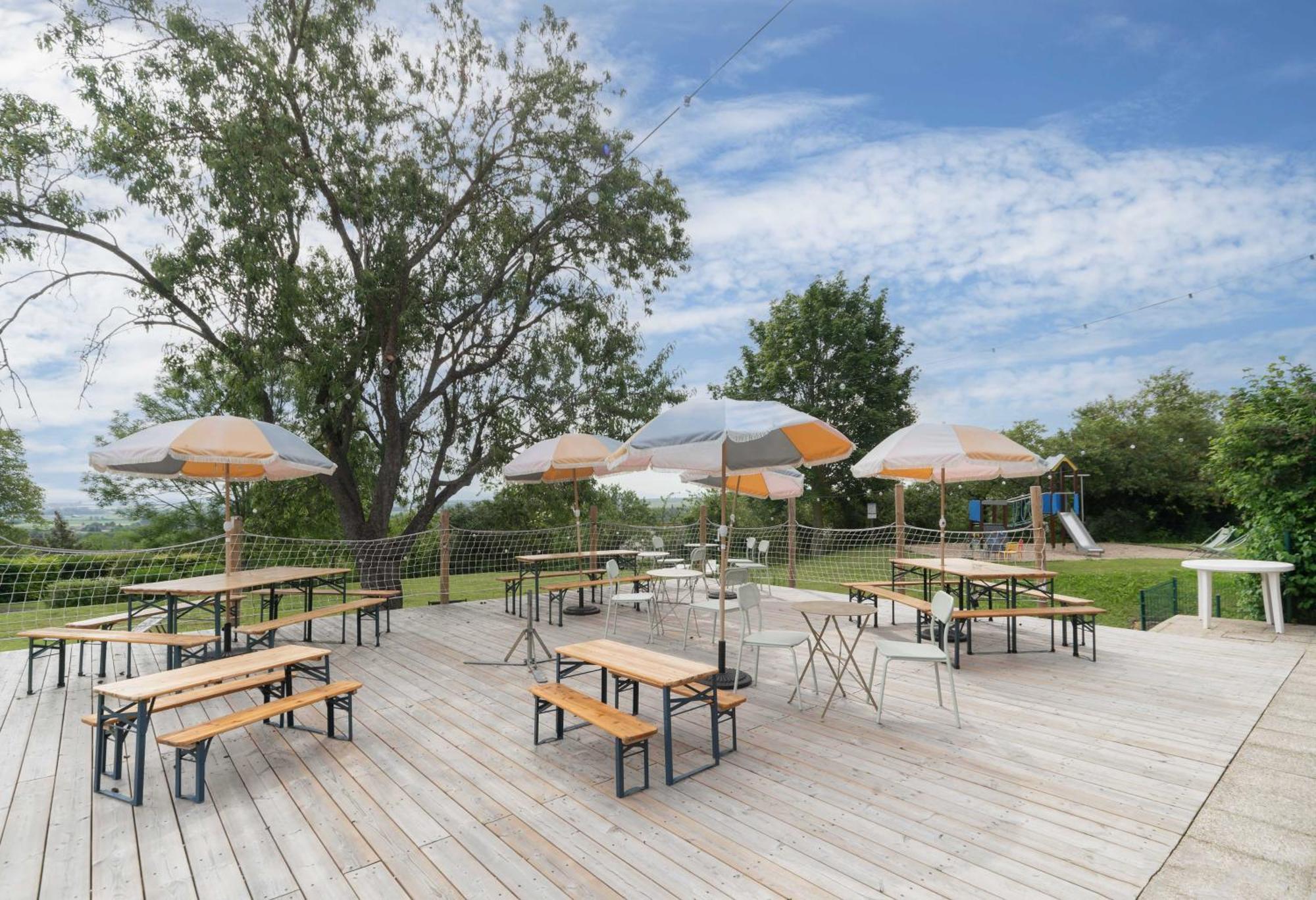 Camping Le Mont Libre - Cottage & Espace Nature - 加纳 外观 照片